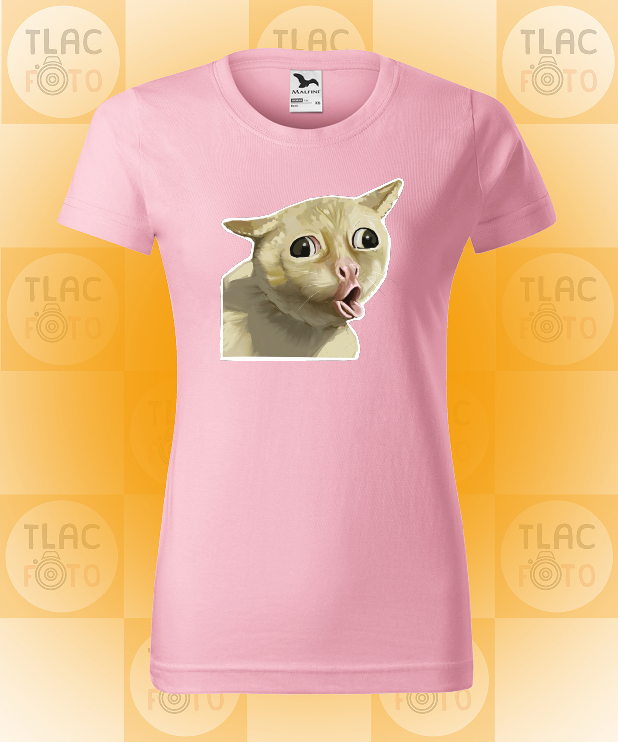 Tričko DÁMSKE - meme cat