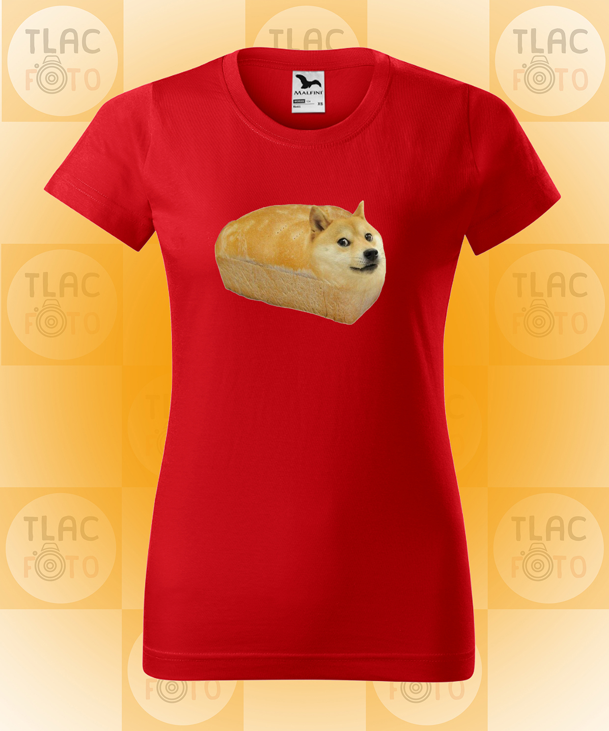 Tričko Dámske - Dog Meme Kabosu Shiba Inu